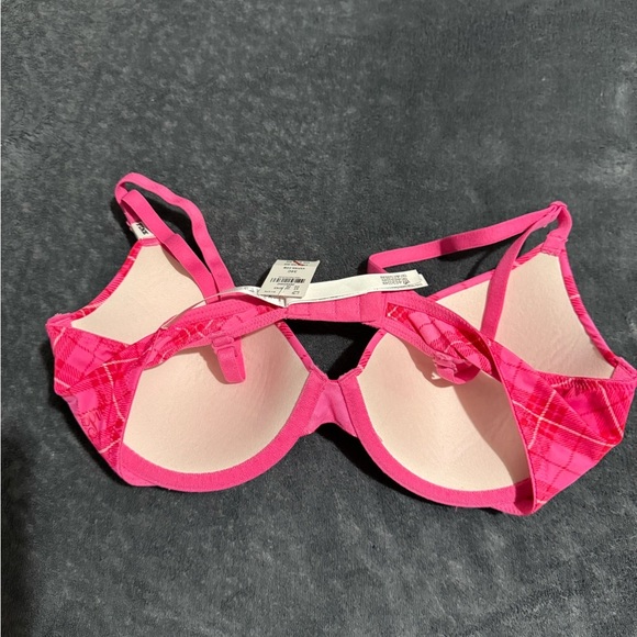 PINK Victoria's Secret Vibrant Plaid Bra - Picture 5 of 5